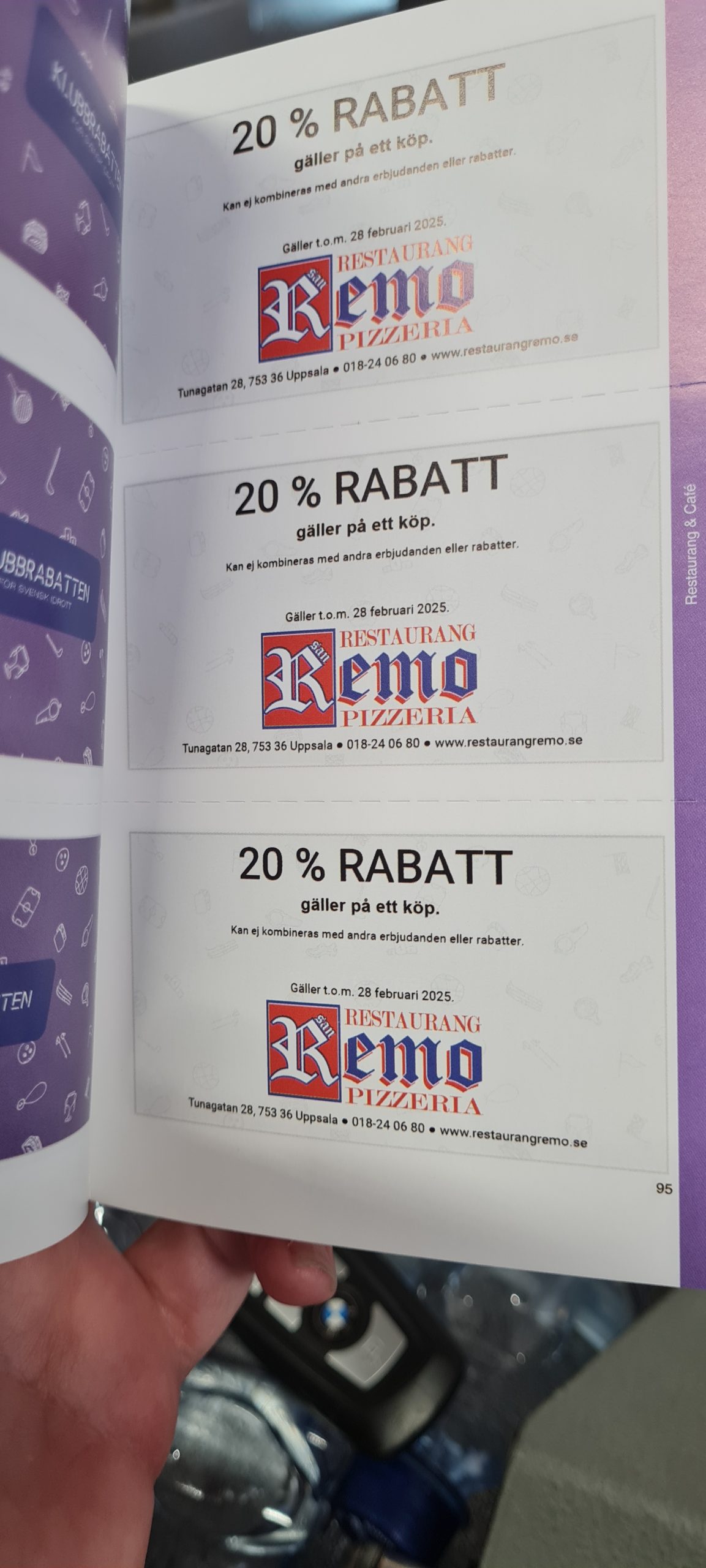 Restaurang Remo i Uppsala